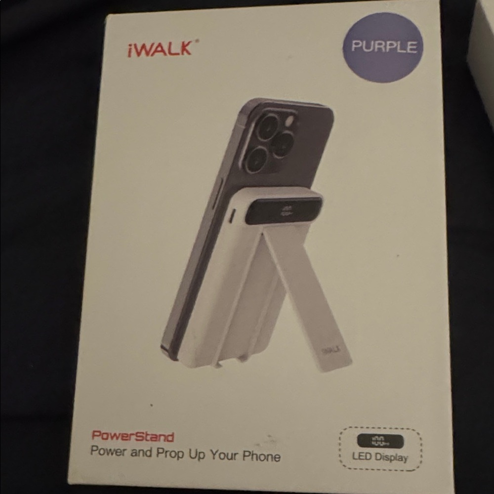 PowerStand Purple Phone Stand